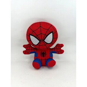 TY Beanie Baby Spider-Man Marvel Plush Stuffed Animal Toy 6.5" Tall
